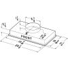 imageBroan NuTone PM400SS Custom Cabinet Builtin 3Speed Power Pack Insert with LED Lighting and 450 Max Blower CFM 21Inch Stainless Steel205Inch