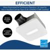 imageBroanNuTone 110 CFM AER110CCTK CleanCover Bath 10 Sone with Selectable CCT LED Light ENERGY STARBath Fan WhiteCover Bath  Bar Set