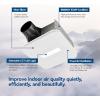 imageBroanNuTone 110 CFM AER110CCTK CleanCover Bath 10 Sone with Selectable CCT LED Light ENERGY STARBath Fan WhiteCover Bath