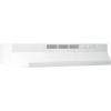 imageBroanNuTone 413023 Ductless Range Hood Insert with Light Exhaust Fan for Under Cabinet 30Inch BlackWhite
