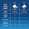 imageBroanNuTone 688E Bathroom Exhaust Fan 50 CFM Energy Star Exhaust Fan 20 Sones50 CFM Cleancover Grill