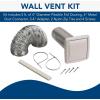 imageBroanNuTone AE50 Ventilation Fan with Roomside Installation ENERGY STAR Certified Ceiling or Wall Mount 50 CFM 05 Sones White110 CFM