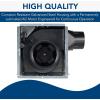 imageBroanNuTone AE50 Ventilation Fan with Roomside Installation ENERGY STAR Certified Ceiling or Wall Mount 50 CFM 05 Sones White50 CFM