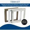imageBroanNuTone AER110LTK Energy Star Certified Bath Fan Medium White Brushed Bronze Brushed Nickel