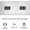 imageBroanNuTone BBN1303SS Custom Built Insert with 2Speed Exhaust Fan and Light 300 Max Blower CFM Stainless Steel 30Inch Range Hood Power Pack24Inch