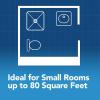 imageBroanNuTone BE8 Bathroom Exhaust Fan 80 CFM ENERGY STAR Exhaust Fan 15 Sones60 CFM Energy Star