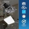 imageBroanNuTone BE8 Bathroom Exhaust Fan 80 CFM ENERGY STAR Exhaust Fan 15 Sones80 CFM Energy Star