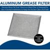 imageBroanNuTone BP55 Aluminum Range Hood Kitchen Exhaust Grease Filter 1 Count Pack of 1 Grey8 x 95 x 8