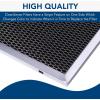 imageBroanNuTone BPSF30 Charcoal QS Series Range Hood Carbon Air Filter 2 Count Pack of 1 Grey 2 SetBPSF30