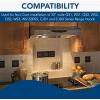 imageBroanNuTone BPSF30 Charcoal QS Series Range Hood Carbon Air Filter 2 Count Pack of 1 Grey 2 SetBPSF30