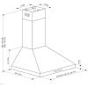 imageBroanNuTone BWP1364SS Pyramidal Range LED Lighting Convertiable WallMount Kitchen Chimney Vent Hood 36Inch Stainless Steel24Inch