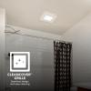 imageBroanNuTone Bathroom Exhaust Fan with LED Light Easy Install 60 CFM 09 Sones Energy Star15 Sones