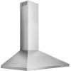 imageBroanNuTone EWP1306SS Pyramidal Range LED Lighting WallMount Kitchen Chimney Vent Hood 30Inch Stainless Steel630 CFM