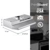 imageBroanNuTone F403023 Exhaust Fan for Under Cabinet TwoSpeed FourWay Convertible Range Hood Insert with Light 30Inch BlackStainless Finish
