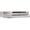 imageBroanNuTone F403023 Exhaust Fan for Under Cabinet TwoSpeed FourWay Convertible Range Hood Insert with Light 30Inch BlackStainless Steel