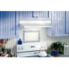 imageBroanNuTone F403023 Exhaust Fan for Under Cabinet TwoSpeed FourWay Convertible Range Hood Insert with Light 30Inch BlackWhite on White
