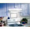 imageBroanNuTone F403023 Exhaust Fan for Under Cabinet TwoSpeed FourWay Convertible Range Hood Insert with Light 30Inch BlackWhite on White