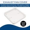 imageBroanNuTone FG701S Universal CleanCover Bathroom Exhaust Upgrade Grille Cover White Bath FanGrille