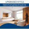 imageBroanNuTone FG800SPK Bluetooth Speaker Bathroom Exhaust Grille Cover with LED Light