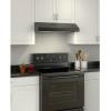 imageBroanNuTone GLA1303WW 30Inch Under Cabinet Range Hood Energy Star 350 Max Blower CFM WhiteBlack