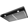 imageBroanNuTone GLA1303WW 30Inch Under Cabinet Range Hood Energy Star 350 Max Blower CFM WhiteBlack