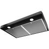 imageBroanNuTone GLA1303WW 30Inch Under Cabinet Range Hood Energy Star 350 Max Blower CFM WhiteBlack