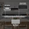 imageBroanNuTone GLA1303WW 30Inch Under Cabinet Range Hood Energy Star 350 Max Blower CFM WhiteBlack