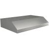 imageBroanNuTone GLA1303WW 30Inch Under Cabinet Range Hood Energy Star 350 Max Blower CFM WhiteStainless Steel