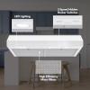 imageBroanNuTone GLA1303WW 30Inch Under Cabinet Range Hood Energy Star 350 Max Blower CFM WhiteWhite