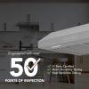 imageBroanNuTone GLA2303BLS 30Inch Under Cabinet Range Hood Energy Star 350 Max Blower CFM Black Stainless Steel StainlessStainless Steel