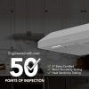 imageBroanNuTone GLA2303BLS 30Inch Under Cabinet Range Hood Energy Star 350 Max Blower CFM Black Stainless Steel StainlessStainless Steel
