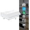 imageBroanNuTone GLA2303BLS 30Inch Under Cabinet Range Hood Energy Star 350 Max Blower CFM Black Stainless Steel StainlessWhite