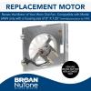 imageBroanNuTone Genuine Replacement MotorWheel for 50 CFM Bathroom Fans Fits Select Models50 CFM Motor Kit  Legacy