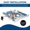 imageBroanNuTone Genuine Replacement MotorWheel for 50 CFM Bathroom Fans Fits Select Models50 CFM Motor Kit  Legacy
