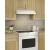 imageBroanNuTone MTR1303BL 30Inch Under Cabinet Range Hood Energy Star 350 Max Blower CFM BlackStaineless Steel