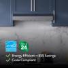 imageBroanNuTone MTR1303BL 30Inch Under Cabinet Range Hood Energy Star 350 Max Blower CFM BlackStainless Steel