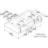 imageBroanNuTone MTR1303BL 30Inch Under Cabinet Range Hood Energy Star 350 Max Blower CFM BlackWhite