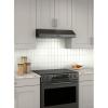 imageBroanNuTone MTR2303SS Mantra 30Inch 350 MAX Blower CFM 15 Sones Stainless Steel Range HoodBlack Stainless Steel