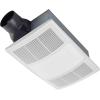 imageBroanNuTone NonLit PowerHeat Bathroom Exhaust Fan and Heater 80 CFM 15 Sones White110 CFM