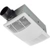 imageBroanNuTone NonLit PowerHeat Bathroom Exhaust Fan and Heater 80 CFM 15 Sones White80 CFM