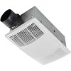 imageBroanNuTone NonLit PowerHeat Bathroom Exhaust Fan and Heater 80 CFM 15 Sones White80 CFM