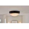 imageBroanNuTone Roomside Series 80 CFM Traditional Decorative Exhaust Fan for Bathrooms Ventilation Bath Fan with Light Matte Black80 CFM