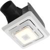 imageBroanNuTone Roomside Series Bluetooth Speaker Bathroom Exhaust Fan with LED Light 70 CFM 2 Sones ENERGY STARBluetooth Speaker