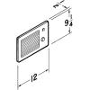 imageBroanNuTone Wall Heater White Grille Heater with BuiltIn Adjustable Thermostat 7501500W 120240V AC10002000W