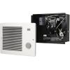 imageBroanNuTone Wall Heater White Grille Heater with BuiltIn Adjustable Thermostat 7501500W 120240V AC5001000W