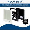 imageBroanNuTone White 198 High Capacity Wall Heater Painted Grille 40002000 Watt 240 VAC 2000400030001500 Watt