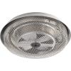 imageBroanNuTone 157 LowProfile FanForced Ceiling Heater Enclosed Sheath Element for Bathroom Kitchen and Home Standard Satin Aluminum