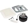 imageBroanNuTone BKR60 QuickKit UltraQuiet Bath Fan Replacement Motor and CoverGrille 60 CFM 20 more power WhiteBKR60