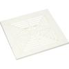 imageBroanNuTone BP90 Replacement Grille For 688 Fan  White 9 In x 925 In x 0325 In with 725 and 75 in housing9 in x 925 in x 0325 in