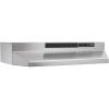 imageBroanNuTone F403023 Exhaust Fan for Under Cabinet TwoSpeed FourWay Convertible Range Hood Insert with Light 30Inch BlackStainless Steel